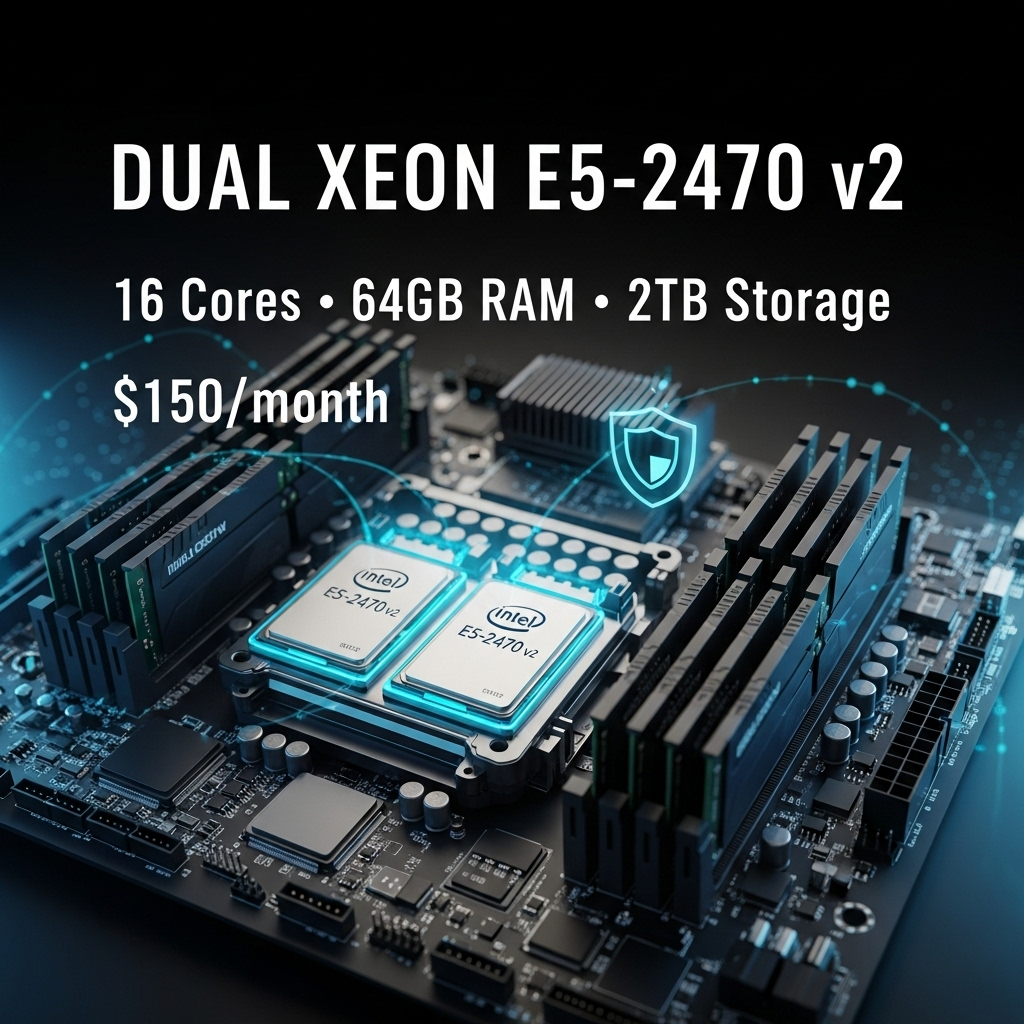 Dedicated Server - Dual Intel Xeon E5-2470 v2
